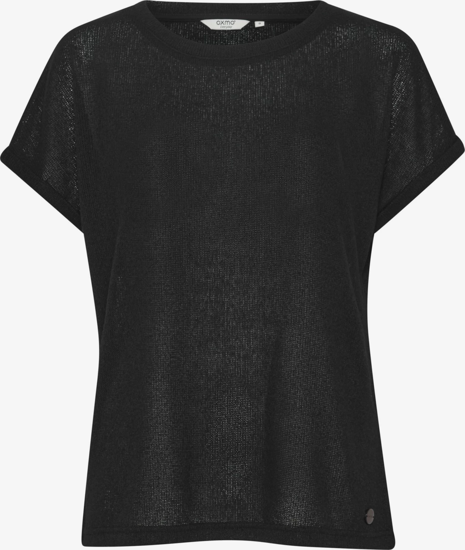 OXMO T-shirts Shirt Oxkatie Dames Zwart 3 OXMO T-shirts Shirt Oxkatie Dames Zwart