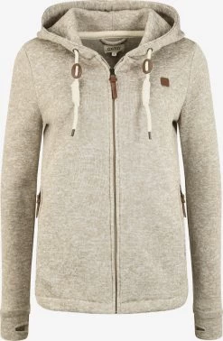 OXMO Sweatvesten Sweatvest Thory Dames Beige