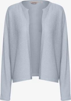 OXMO Vesten Gebreid Vest KIKE Dames Blauw