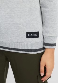 OXMO Hoodies Sweatshirt Omara Dames Grijs -Oxmo Winkel 815d0c84f695953132b05cbe17639b1a