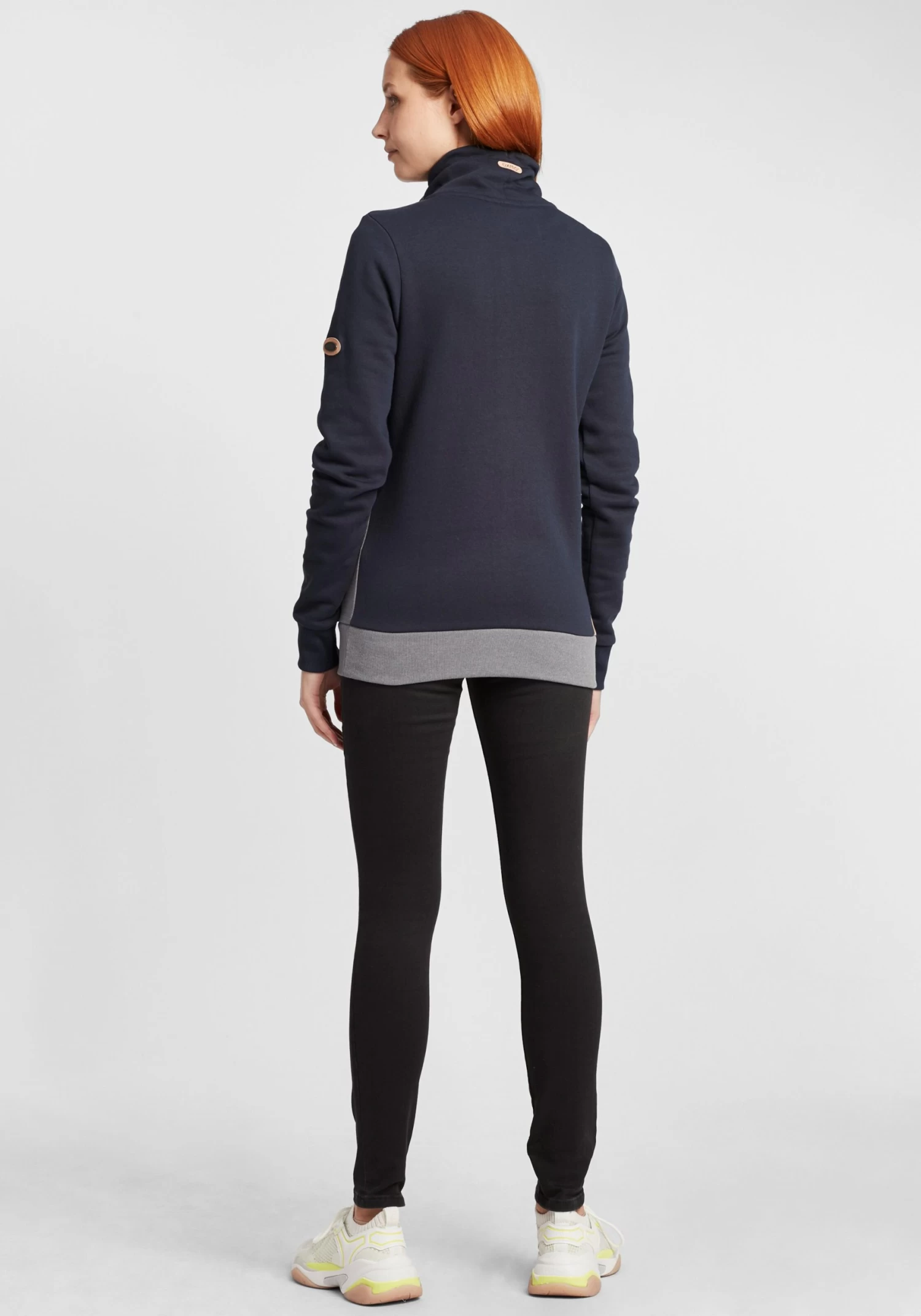 OXMO Truien Trui Agda Dames Blauw 6 OXMO Truien Trui Agda Dames Blauw - Afbeelding 4