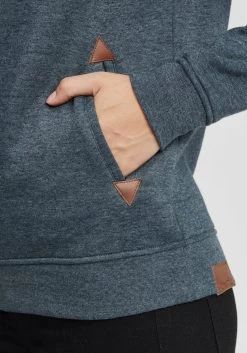 OXMO Hoodies Sweatshirt Vicky Hood Dames Blauw 13 OXMO Hoodies Sweatshirt Vicky Hood Dames Blauw -Oxmo Winkel 82a62f38b3088dd5e72dd50528433925