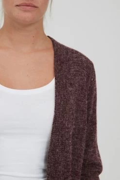 OXMO Vesten Gebreid Vest Neli Dames Wijnrood -Oxmo Winkel 82e3411301cc15a3c0b46156236f9e80