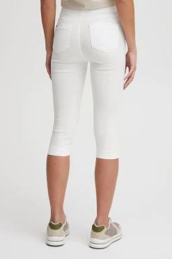 OXMO Driekwart Broeken Skinny Broek Keana Dames Wit -Oxmo Winkel 83c358cc7a473375821989d36306df69