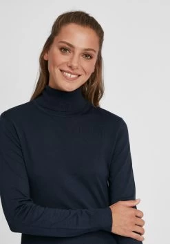 OXMO Mini Jurken Jurk Winala Dames Donkerblauw -Oxmo Winkel 84b0e00f73f4c00dbeeeeefb21762e20