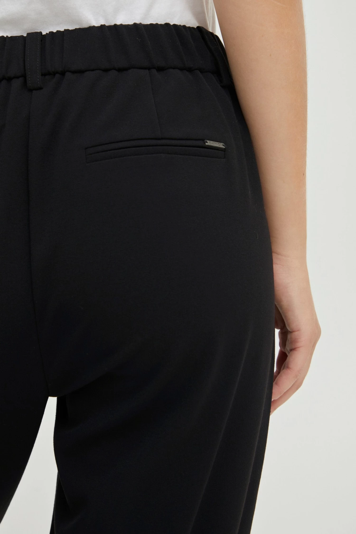 OXMO Pantalons Regular Broek Dames Zwart 8 OXMO Pantalons Regular Broek Dames Zwart - Afbeelding 6