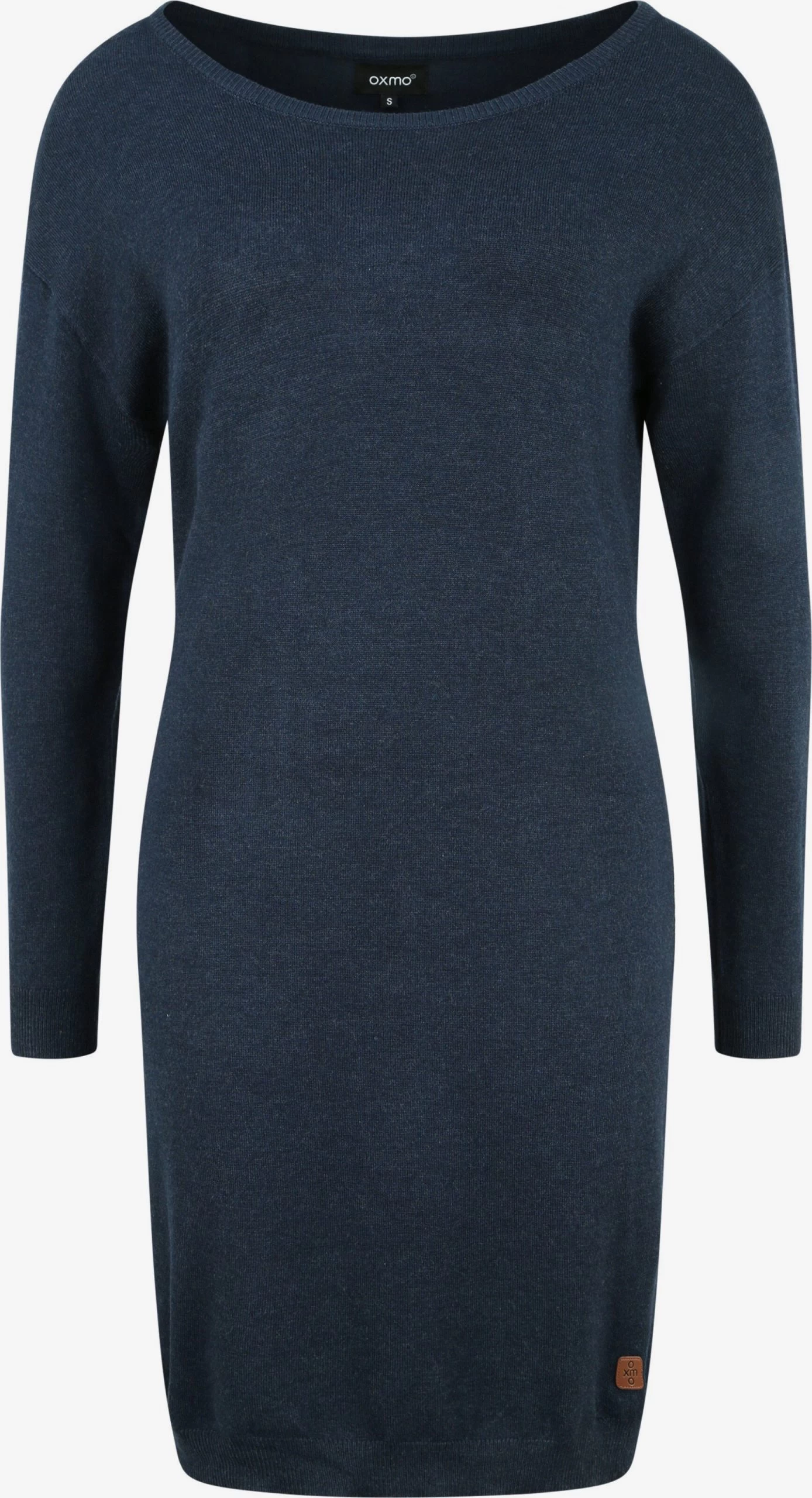 OXMO Mini Jurken Jurk Ella Dames Blauw 3 OXMO Mini Jurken Jurk Ella Dames Blauw