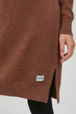 OXMO Mini Jurken Jurk MAREEN Dames Bruin 13 OXMO Mini Jurken Jurk MAREEN Dames Bruin -Oxmo Winkel 868a3796d91cd95353088fe76fc0db85