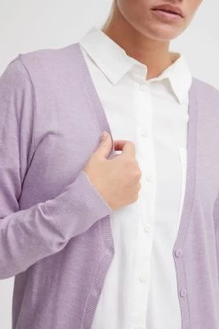 OXMO Vesten Gebreid Vest Oxhelene Dames Rosa -Oxmo Winkel 8787fe61397a2b33df2b8dea0d58c9e5