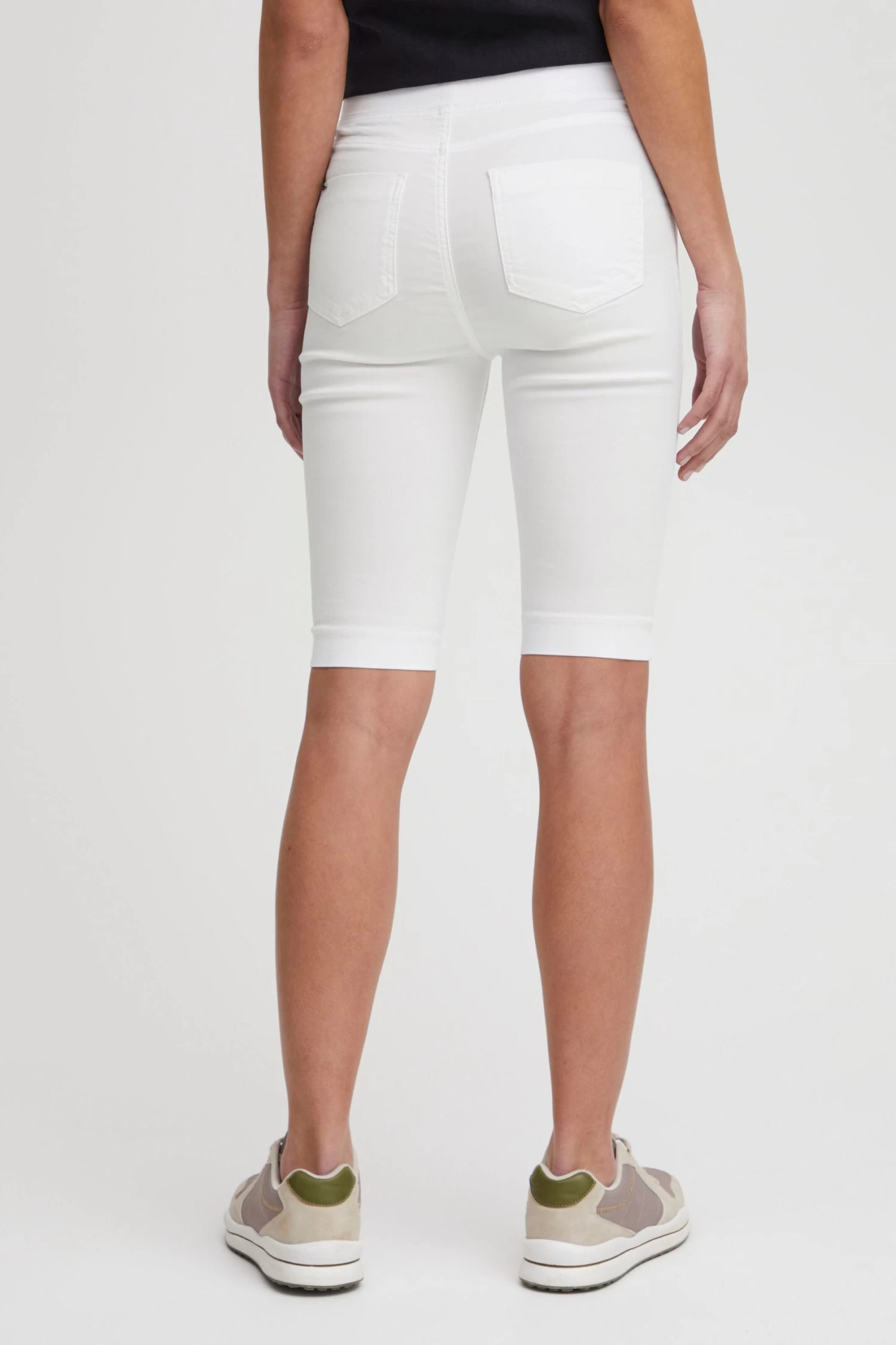 OXMO Shorts Skinny Broek Ditrine Dames Wit 5 OXMO Shorts Skinny Broek Ditrine Dames Wit - Afbeelding 3