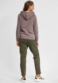 OXMO Hoodies Sweatshirt Vicky Hood Dames Bruin -Oxmo Winkel 888aeae29e2386c823e82c245d25ed0f