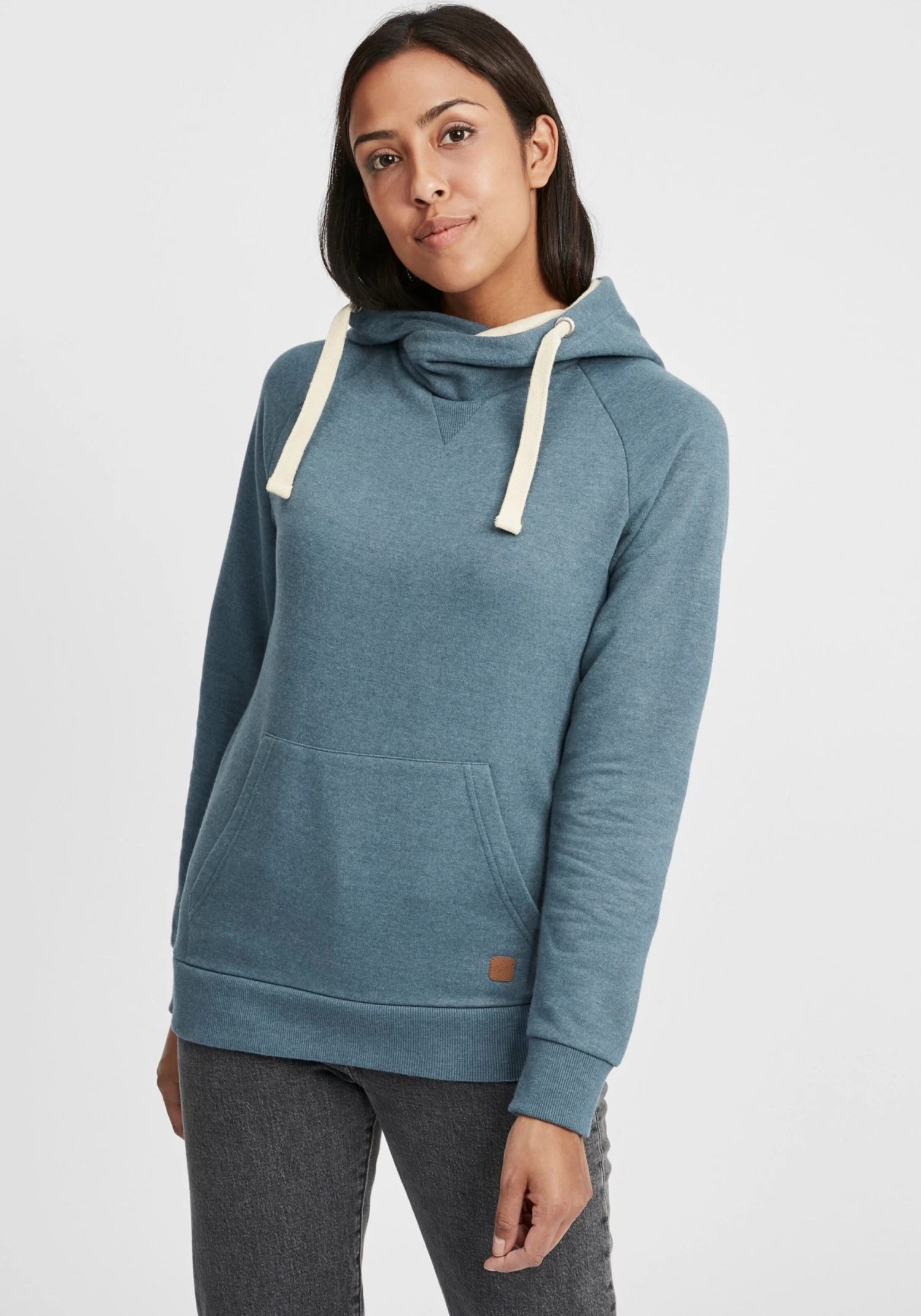 OXMO Hoodies Sweatshirt Julia Dames Blauw 4 OXMO Hoodies Sweatshirt Julia Dames Blauw - Afbeelding 2
