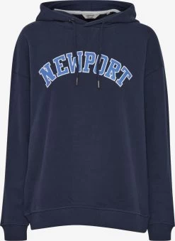 OXMO Hoodies Trui Colisa Dames Blauw