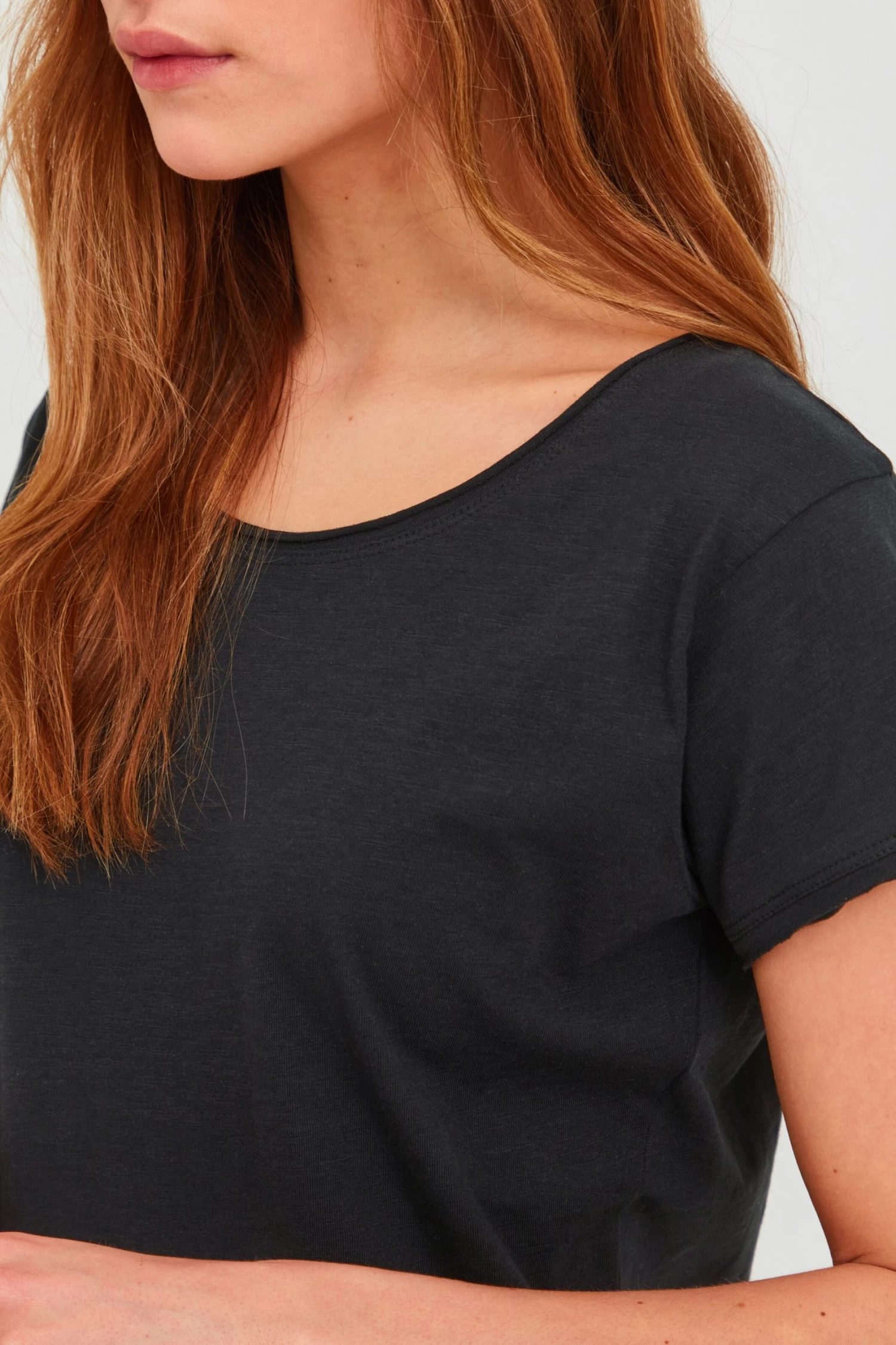 OXMO T-shirts Shirt Lydi Dames Zwart 7 OXMO T-shirts Shirt Lydi Dames Zwart - Afbeelding 5