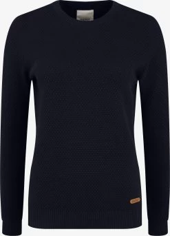 OXMO Fijngebreide Truien Trui Sarah Dames Blauw