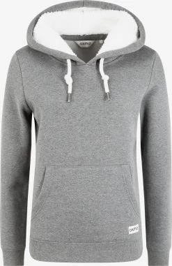 OXMO Hoodies Trui Binna Dames Grijs