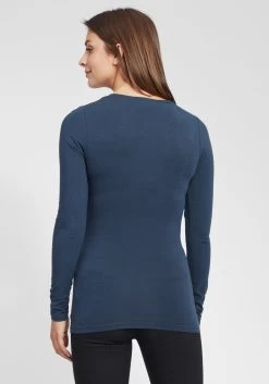 OXMO Longsleeves Shirt Marie Dames Blauw -Oxmo Winkel 8dbb7449cfc5434963d7085c34958a12