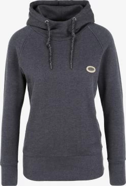 OXMO Hoodies Sweatshirt Puja Dames Blauw