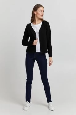 OXMO Sweatvesten Sweatvest OXJonia Dames Zwart -Oxmo Winkel 8e90b7c1a30f7a3aabd6df3baa566805