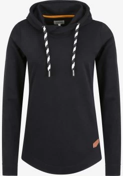 OXMO Hoodies Sweatshirt Wandy Dames Zwart