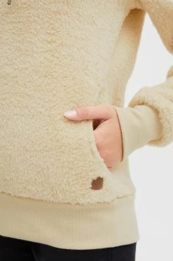 OXMO Sweatshirts Sweatshirt Dames Beige -Oxmo Winkel 8f599cb1263f38ca16b1ab1ad2396607