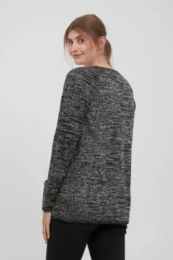 OXMO Vesten Gebreid Vest Danila Dames Zwart -Oxmo Winkel 8f637b3af79063f7331cf2ea8a49833b