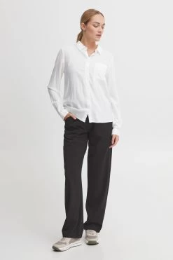 OXMO Pantalons Regular Broek Oxdania Dames Zwart -Oxmo Winkel 901d29e0ed4d741a2a5dc6b99269c469