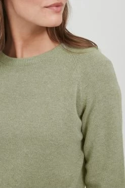 OXMO Truien Trui MARIA Dames Groen -Oxmo Winkel 90b19feb0bdd9b75975626f15c27e16a