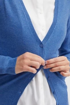 OXMO Vesten Gebreid Vest Oxhelene Dames Kobaltblauw 13 OXMO Vesten Gebreid Vest Oxhelene Dames Kobaltblauw -Oxmo Winkel 9210921db65db8f8136cf3962f5a6a0e