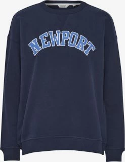 OXMO Sweatshirts Sweatshirt Coleen Dames Blauw