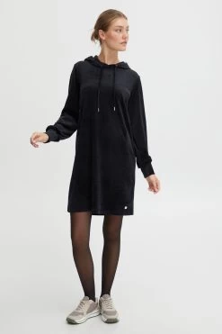 OXMO Mini Jurken Jurk Mira Dames Zwart -Oxmo Winkel 92c06097c0687dc2e5ecd11f35cbb210