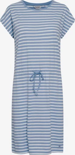 OXMO Mini Jurken Jurk Stilla Dames Blauw