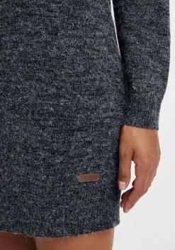 OXMO Mini Jurken Jurk Natti Dames Blauw / Navy -Oxmo Winkel 93d08412036e583b3ed5a0ccac955377