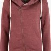 OXMO Sweatvesten Sweatvest Vicky Zip-Hood Dames Rood