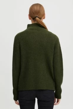 OXMO Truien Trui Saline Dames Groen 9 OXMO Truien Trui Saline Dames Groen -Oxmo Winkel 9459be4ac3b6f3f9e71ef07bc8f179db