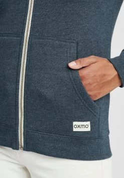 OXMO Sweatvesten Sweatvest Binja Dames Blauw -Oxmo Winkel 96e145eaefe861a9c3959013ec7a0463