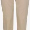 OXMO Pantalons Tapered Broek Dames Beige