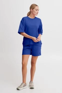 OXMO T-shirts Shirt Oxsafina Dames Blauw 11 OXMO T-shirts Shirt Oxsafina Dames Blauw -Oxmo Winkel 97ce130c1bbb9ef388cca4101d8d4f4f