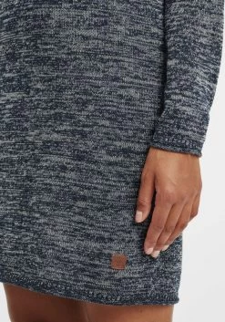 OXMO Mini Jurken Jurk Danielle Dames Blauw / Navy -Oxmo Winkel 9ab8f61b8753d2d97f51147326654e1c