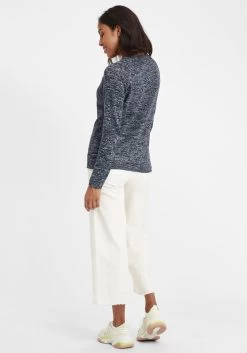 OXMO Fijngebreide Truien Trui Daniela Dames Blauw -Oxmo Winkel 9baa92a52a0ca0a32a7b36f1dffb1878