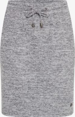 OXMO Mini Rokken Rok BIRGA Dames Lichtgrijs