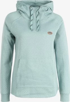 OXMO Hoodies Sweatshirt Amina Dames Blauw