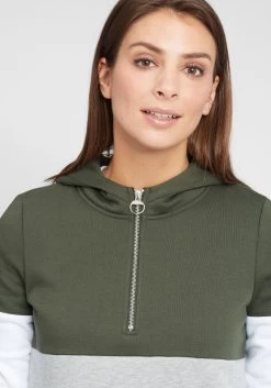 OXMO Hoodies Sweatshirt Omara Dames Groen -Oxmo Winkel a078f161ab02eebf92de40e27a86a5d4