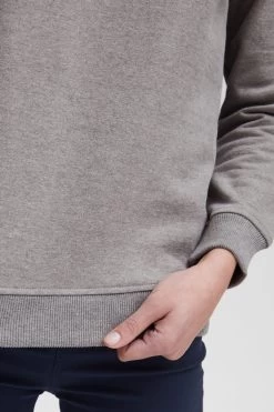 OXMO Sweatshirts Sweatshirt Coleen Dames Grijs Gemêleerd -Oxmo Winkel a17da755a85fab80a59c192cadf143fe