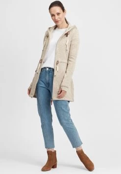 OXMO Sweatvesten Sweatvest Thora Dames Sand 10 OXMO Sweatvesten Sweatvest Thora Dames Sand -Oxmo Winkel a1ec13d25f3abe131774ba4b9b395c03