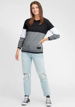 OXMO Sweatshirts Sweatshirt Omaya Dames Zwart 10 OXMO Sweatshirts Sweatshirt Omaya Dames Zwart -Oxmo Winkel a248c85199257f8f5362ec97ef58b2f2