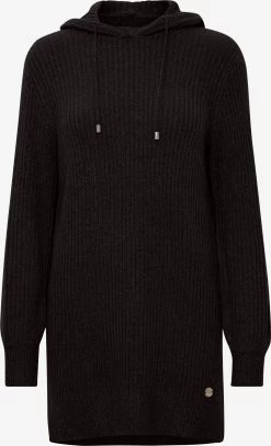 OXMO Hoodies Trui Norma Dames Zwart