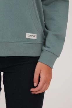 OXMO Hoodies Trui Dames Groen -Oxmo Winkel a32d9ffdf9c60f8be92414ee237c6b80
