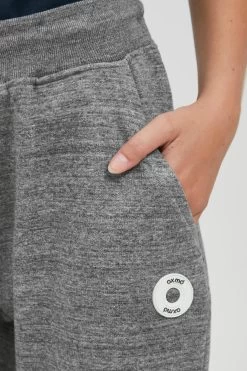 OXMO Sweatpants Loosefit Broek Heldana Dames Grijs Gemêleerd -Oxmo Winkel a395a852665391a0461f1886097612c7