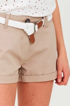 OXMO Shorts Regular Chino CHANETT Dames Bruin -Oxmo Winkel a4f34ad1e7cf19ae8af1b6c0b015542f